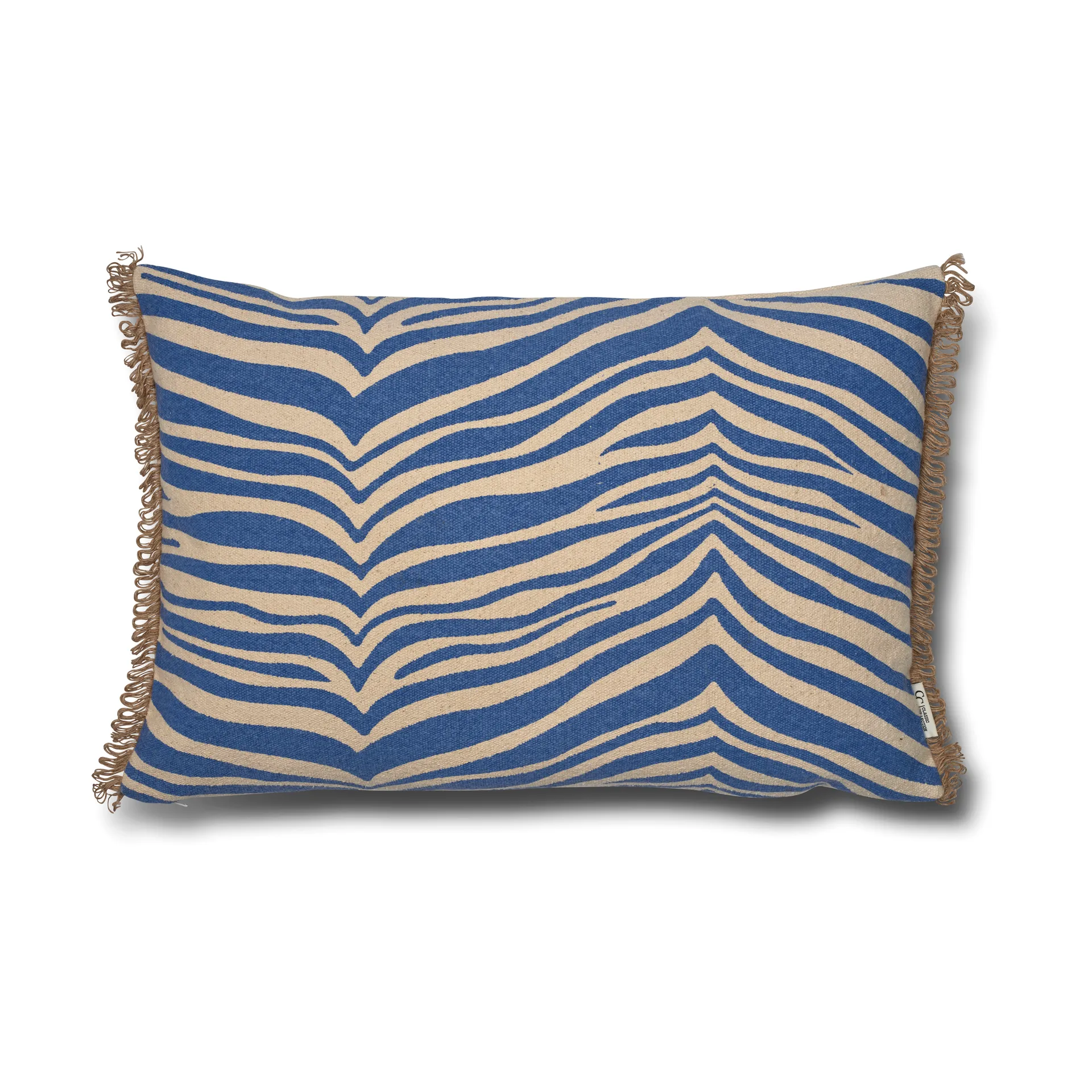 Cuscino Classic Collection Zebra 40x60 cm, Blu Classic Collection