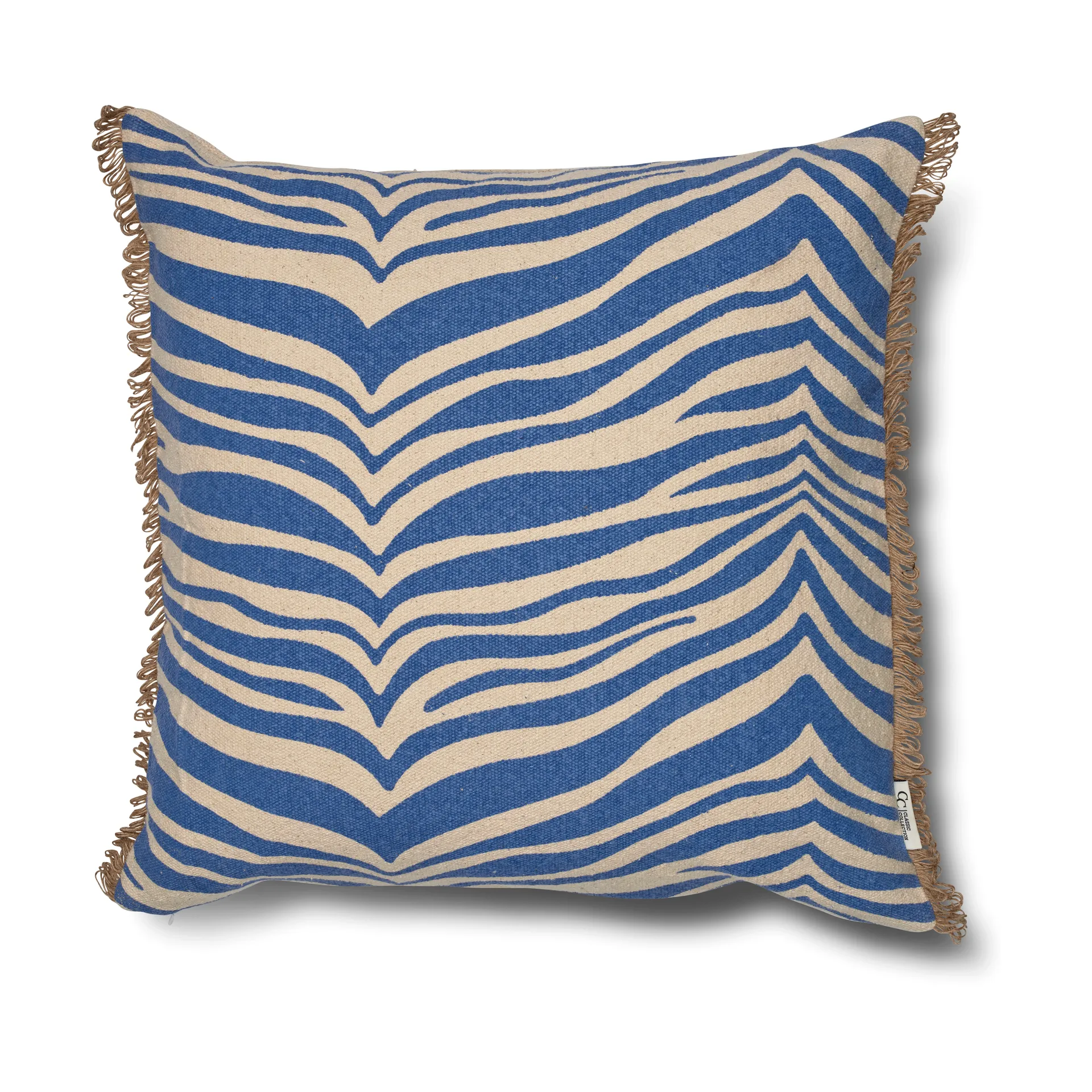 Cuscino Classic Collection Zebra 40x60 cm, Blu Classic Collection