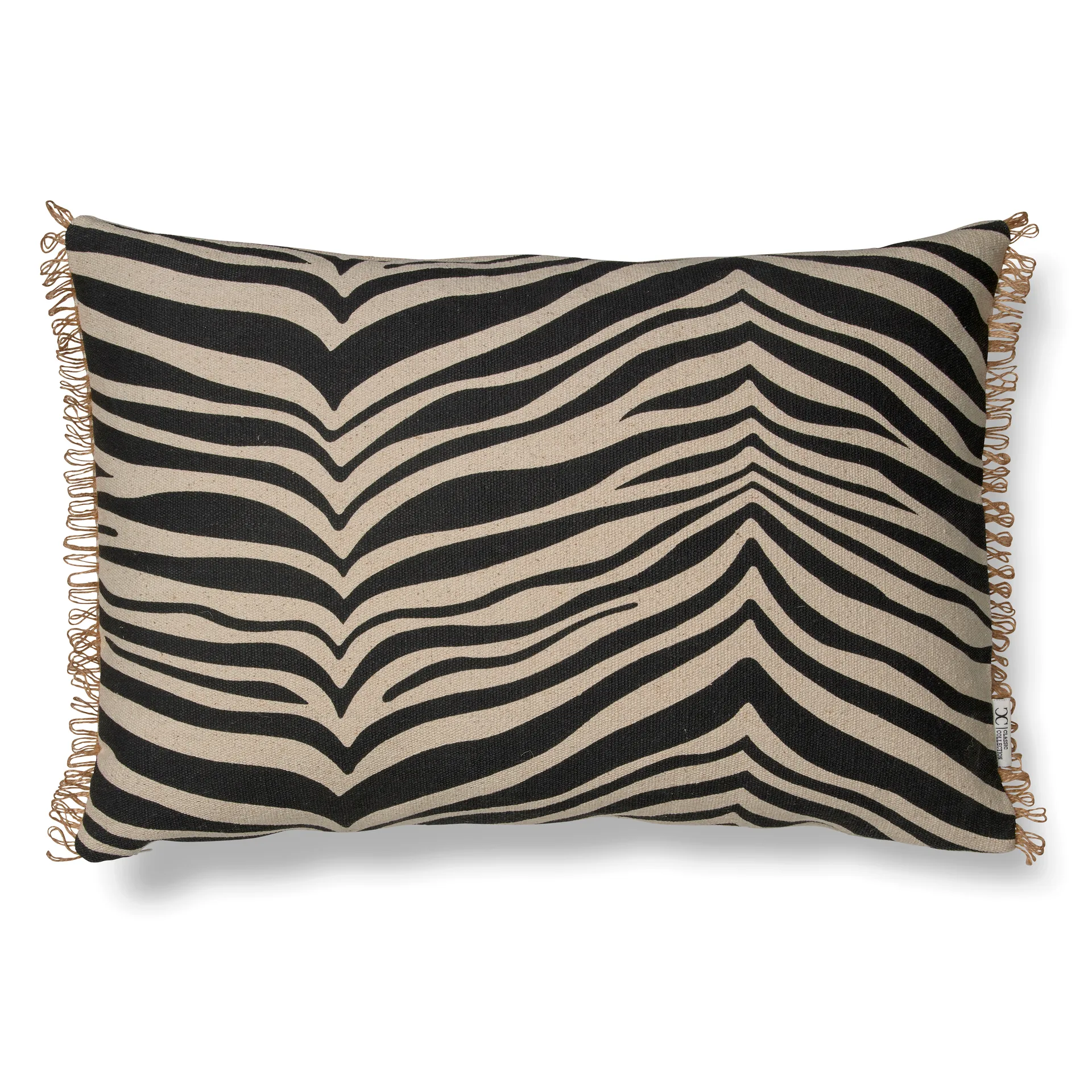Cuscino Zebra 40x60 cm, nero Classic Collection
