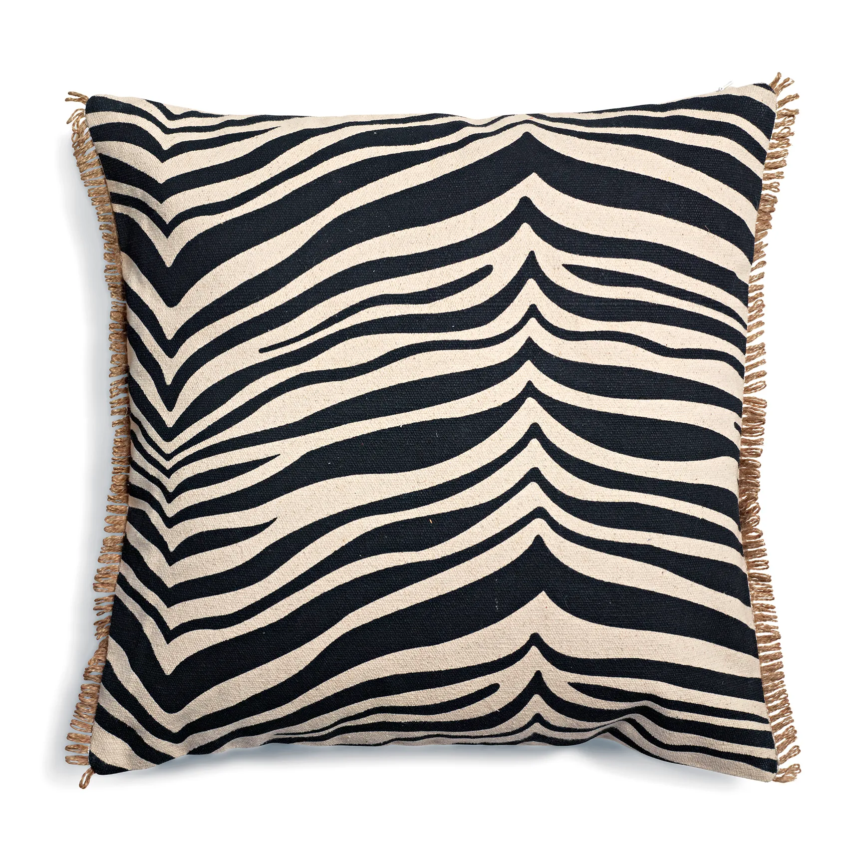 Cuscino Zebra 50x50 cm, nero Classic Collection