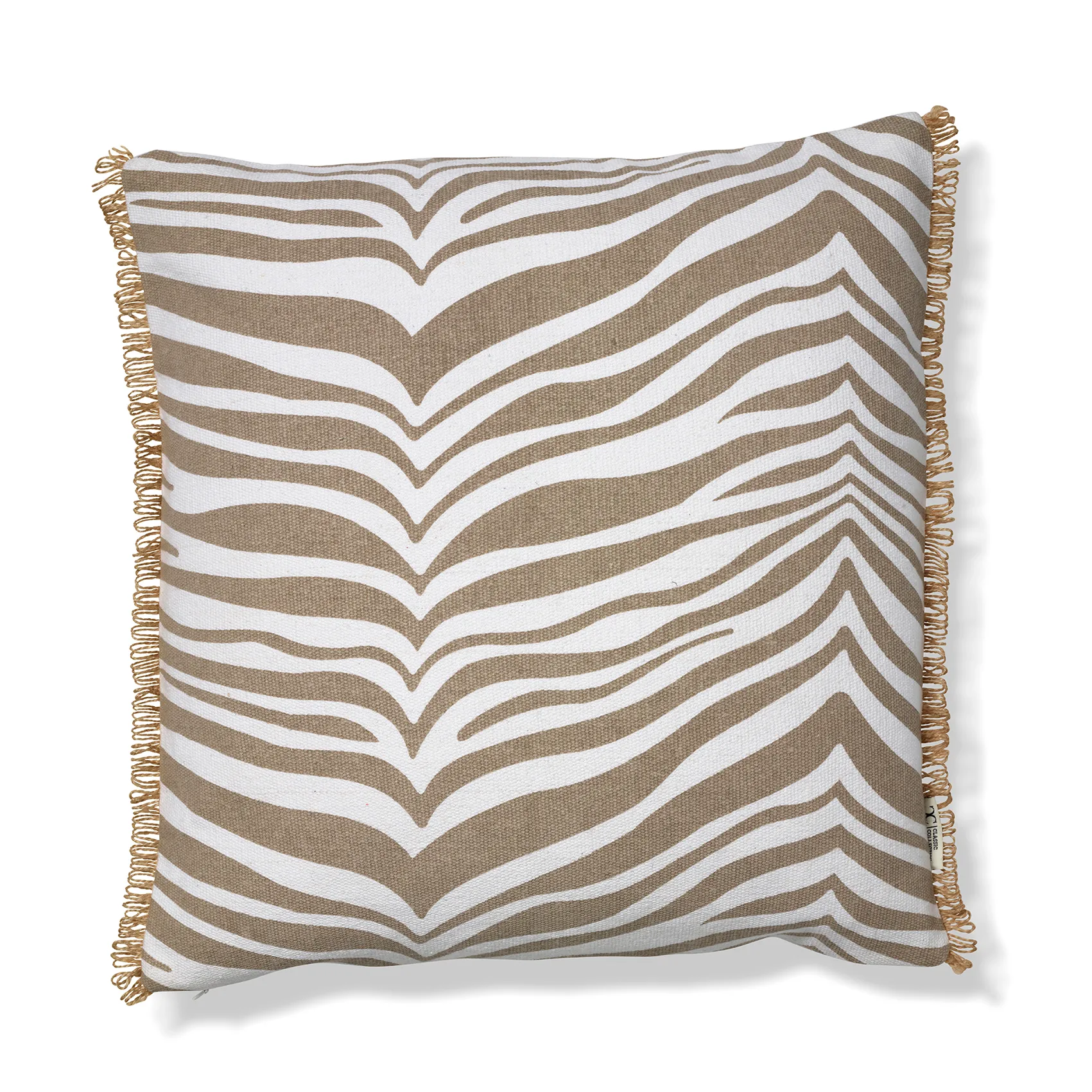 Cuscino Zebra 50x50 cm, Simply taupe Classic Collection