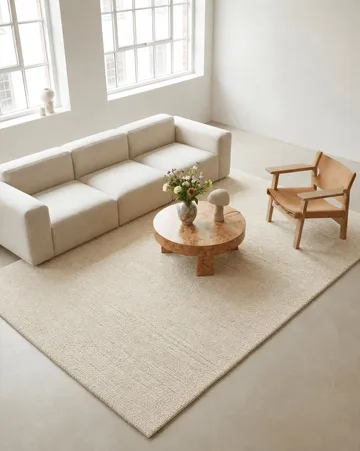 Dune tappeto in lana - Ivory, 250x350 cm - Classic Collection
