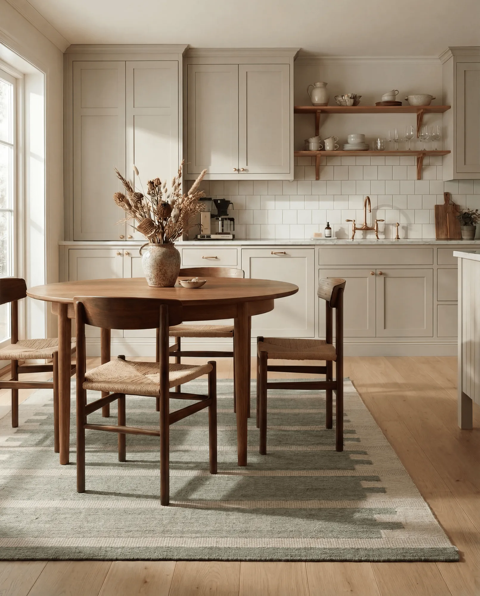 Falsterbo tappeto in lana, Green, 200x300 cm Classic Collection