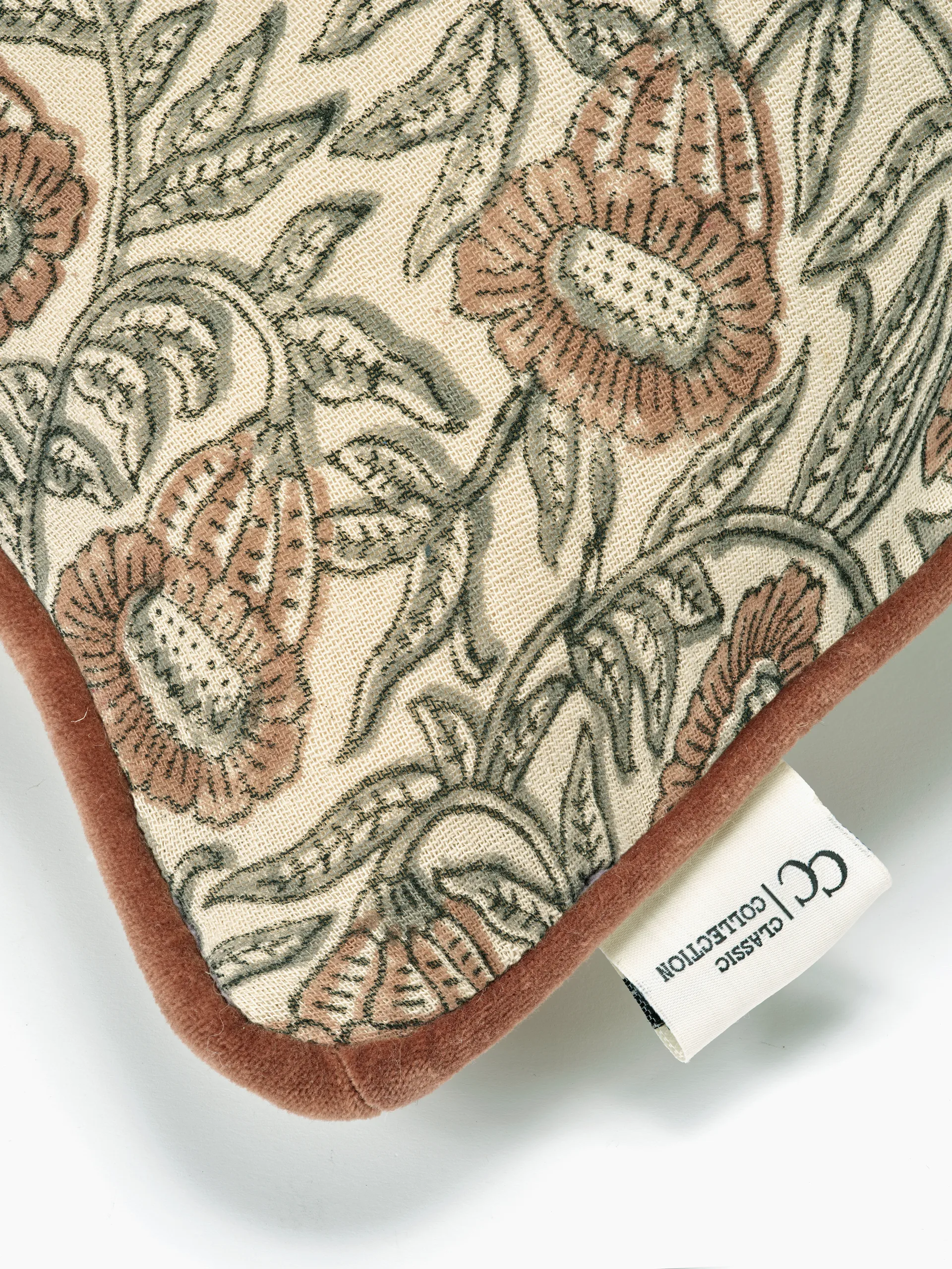 Fodera cuscino Bell 50x50 cm, Mocha Classic Collection