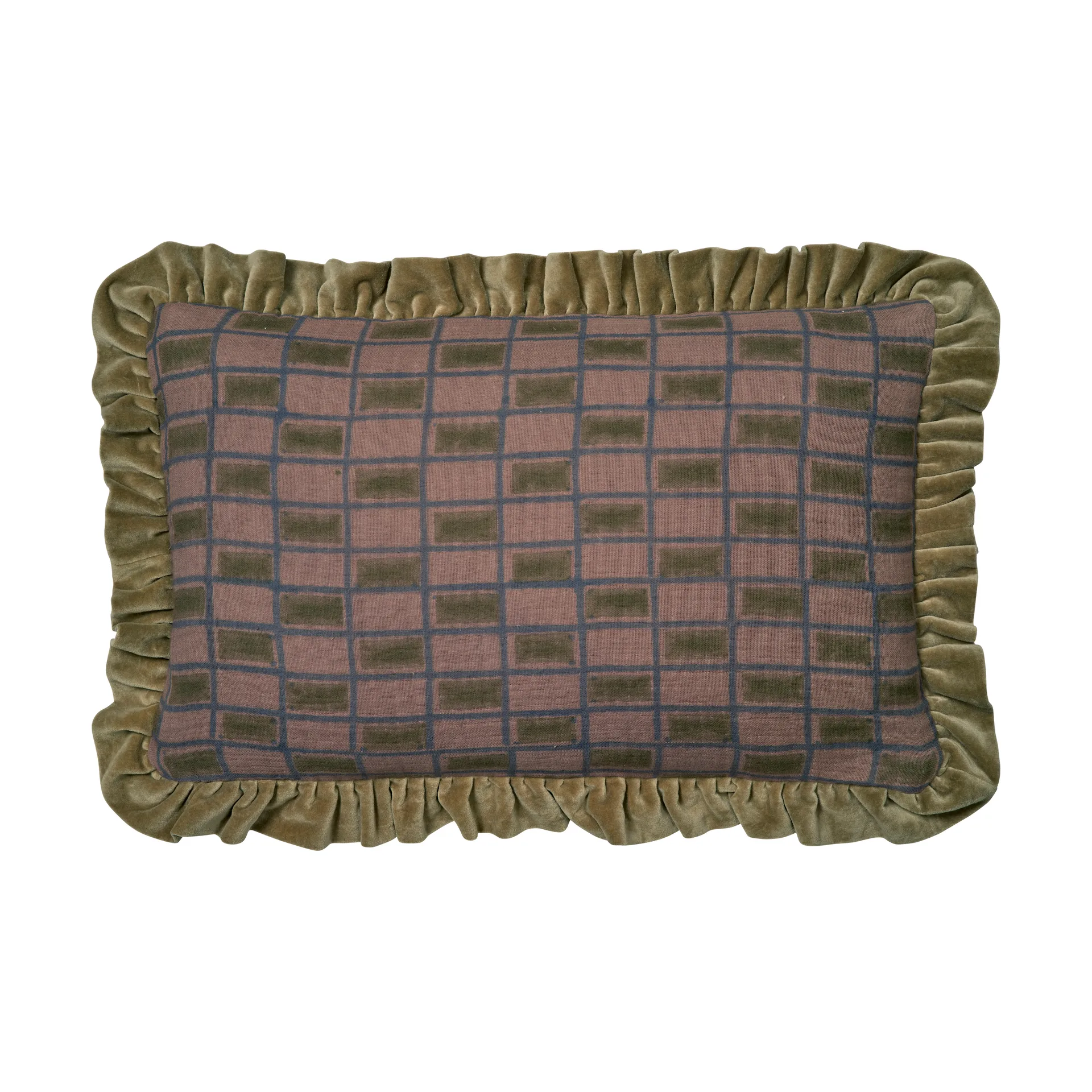 Fodera cuscino Block 40x60 cm, Viola Classic Collection