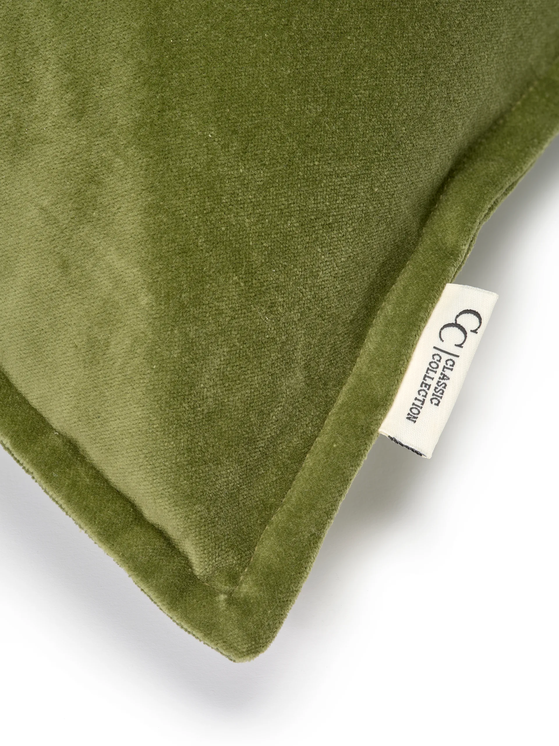 Fodera cuscino Classic Velvet 50x50 cm, Verde Classic Collection