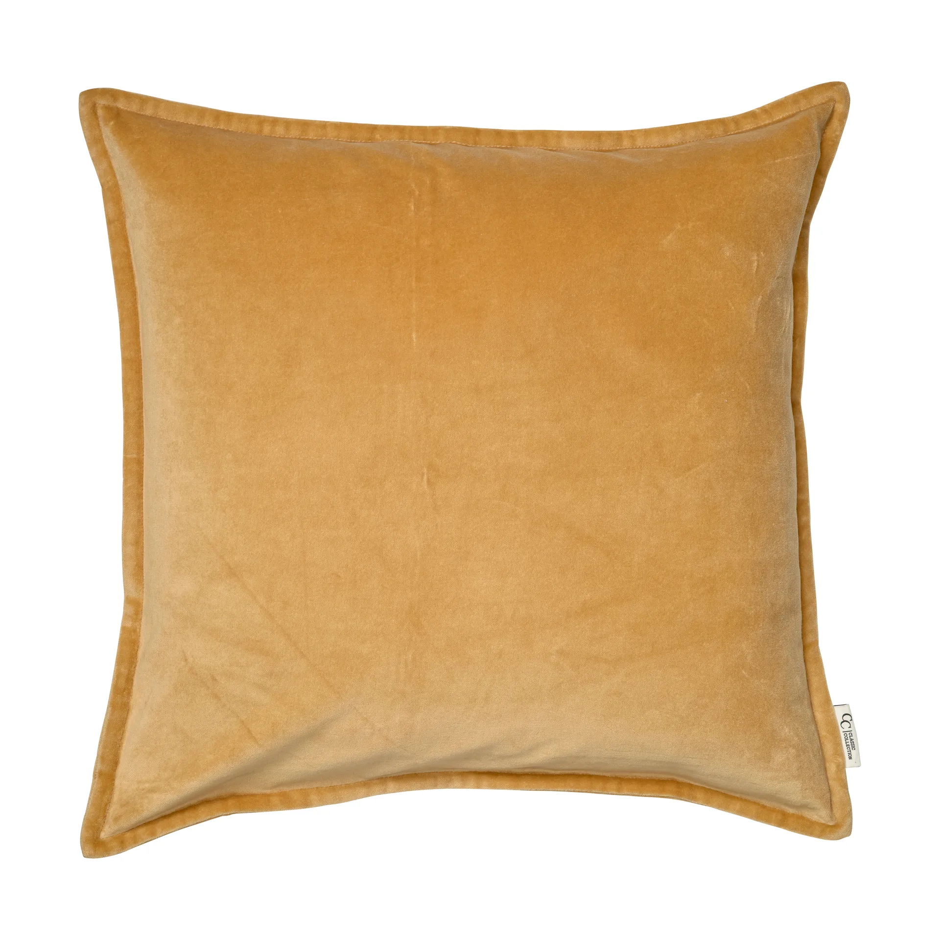 Fodera cuscino Classic Velvet 50x50 cm, Yellow Classic Collection