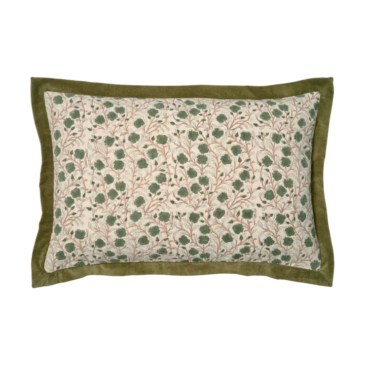 Fodera cuscino Daisy 40x60 cm - Verde - Classic Collection