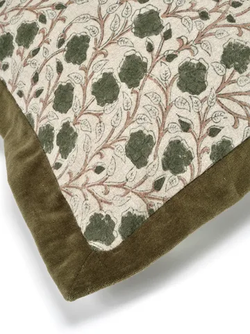 Fodera cuscino Daisy 40x60 cm - Verde - Classic Collection
