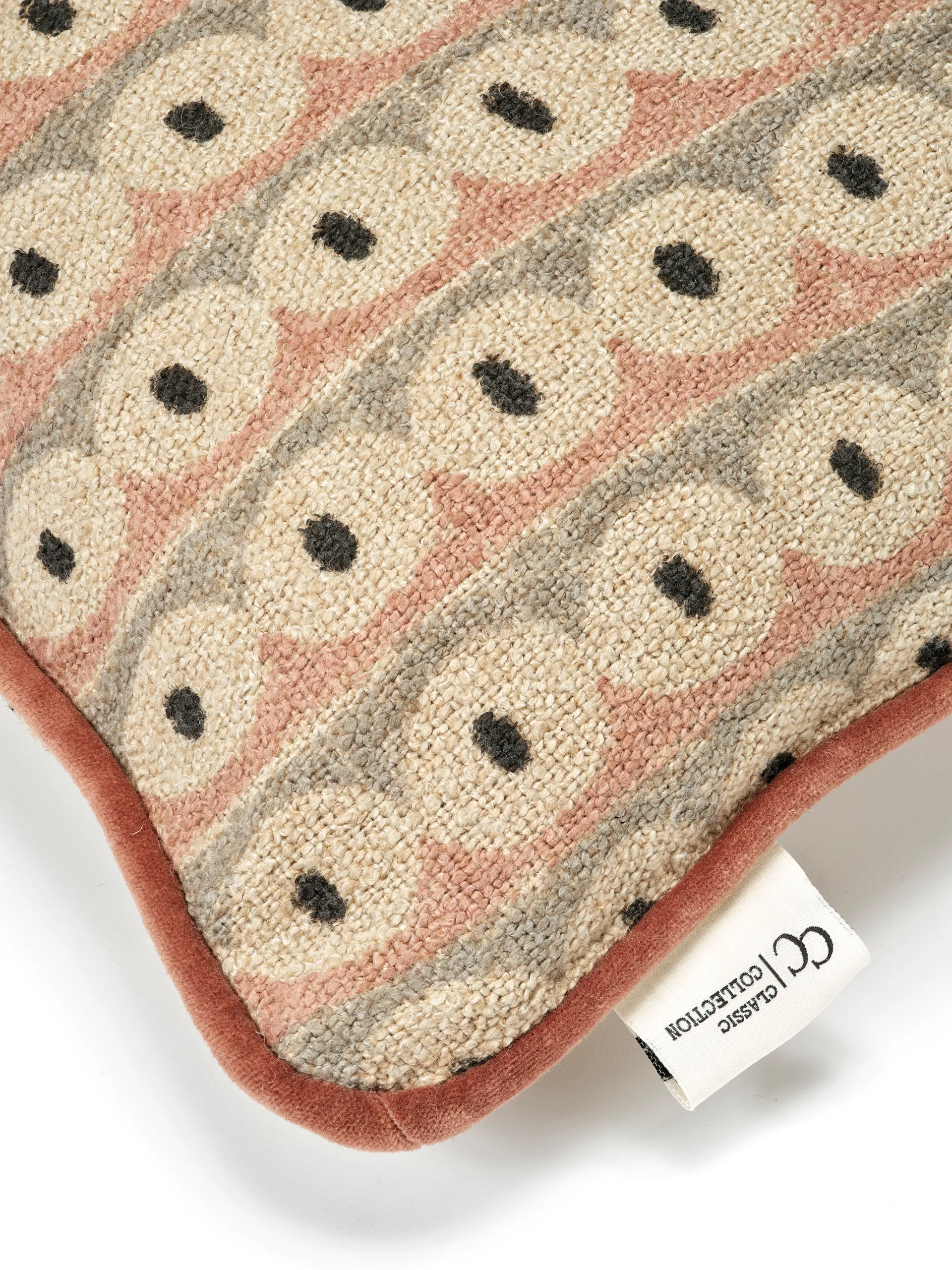 Fodera cuscino Dot 40x60 cm, Mocha Classic Collection