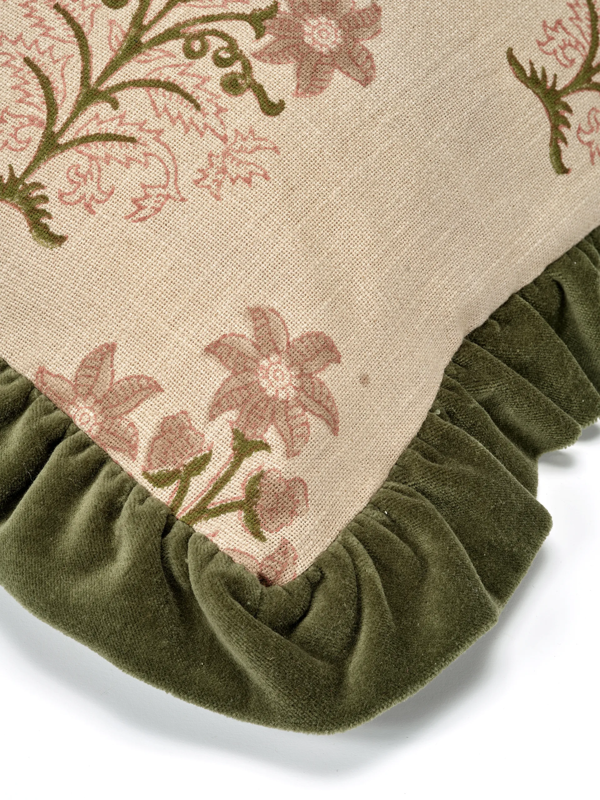 Fodera cuscino Lily 50x50 cm, Verde Classic Collection