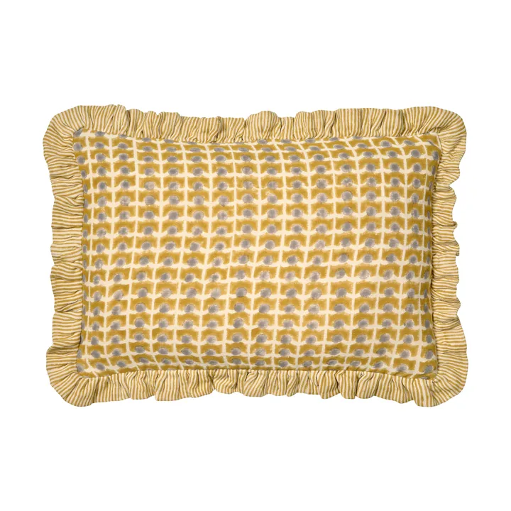 Fodera cuscino Ripple 40x60 cm - Giallo - Classic Collection