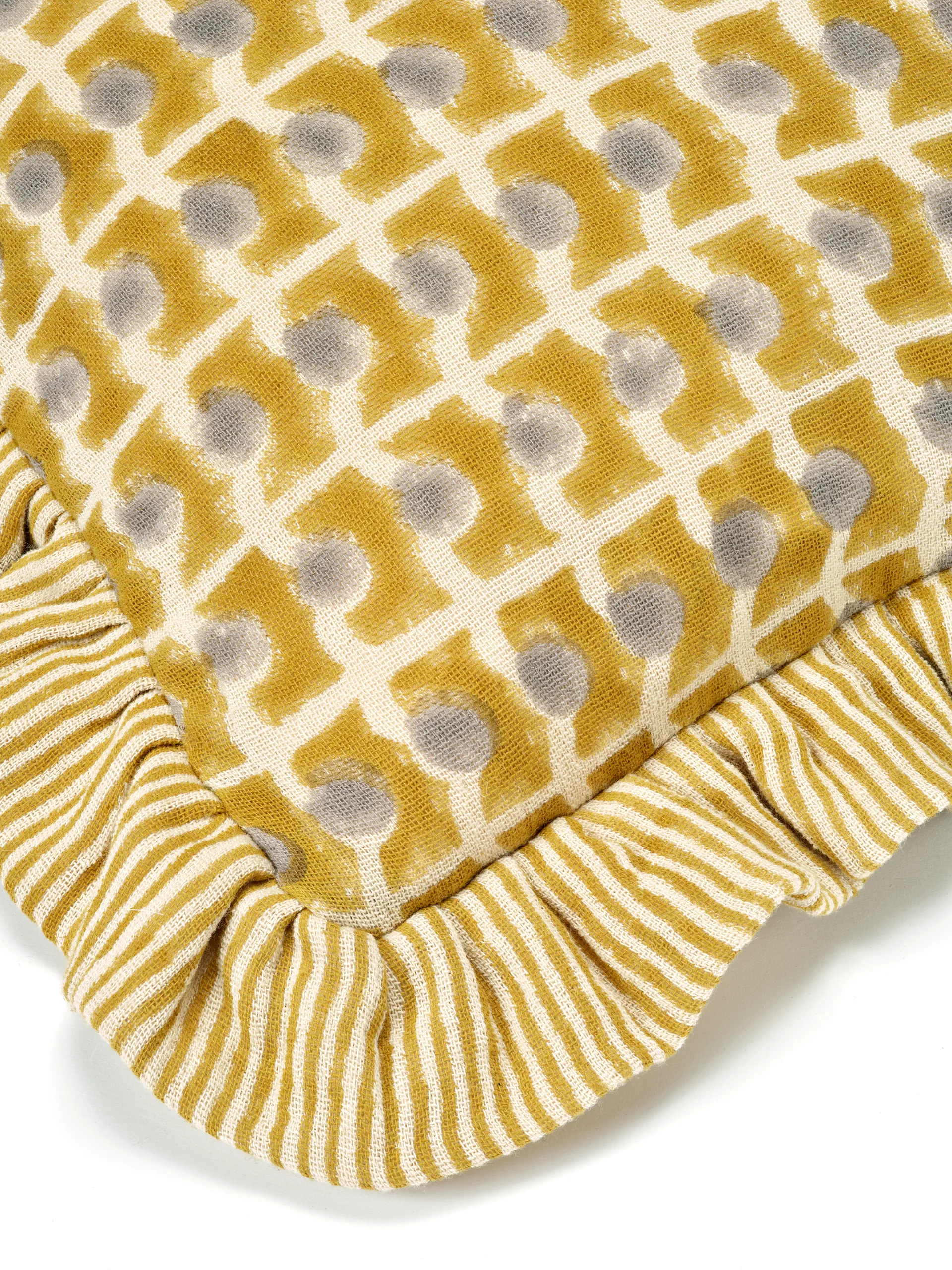 Fodera cuscino Ripple 40x60 cm, Giallo Classic Collection