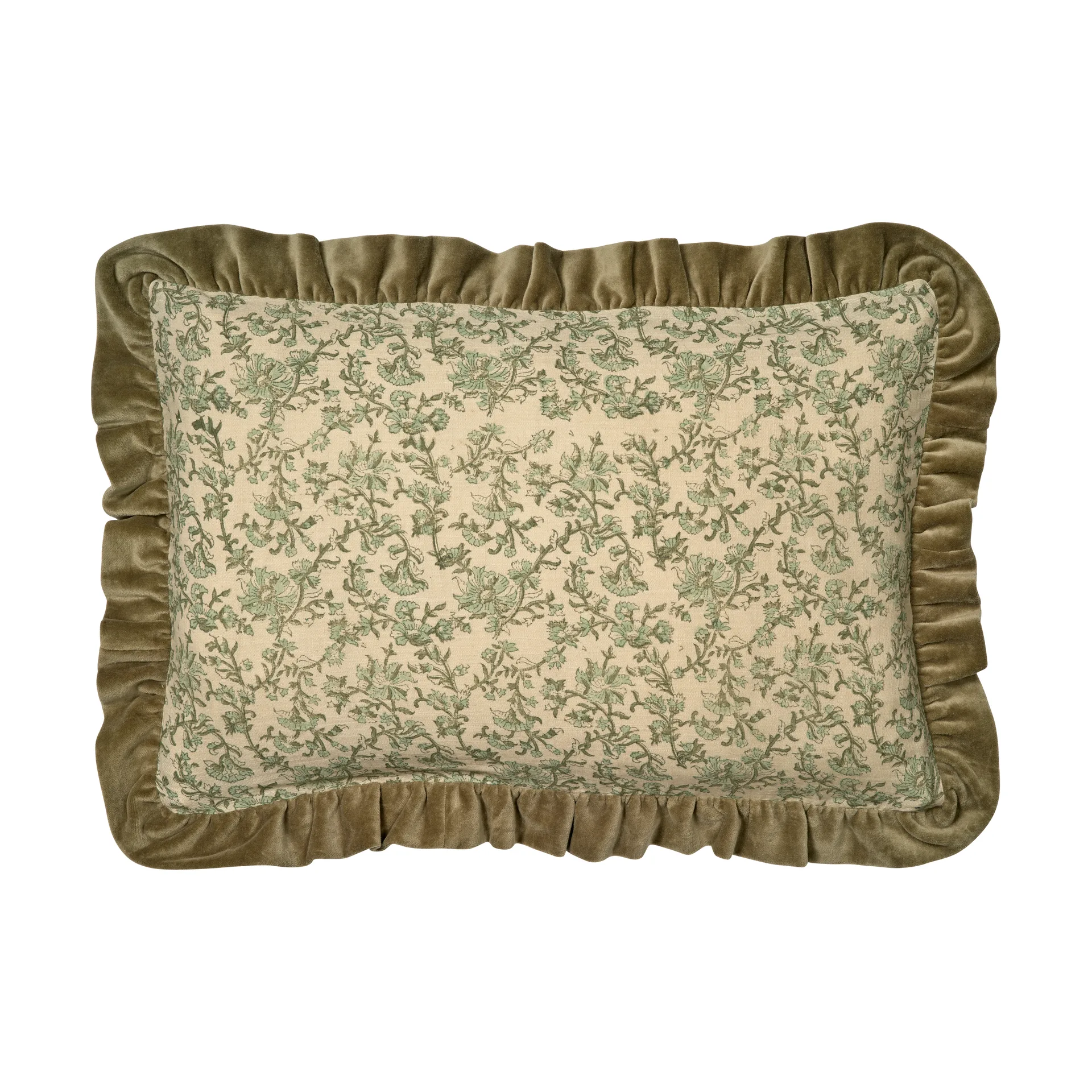Fodera cuscino Tendril 50x50 cm, Verde Classic Collection