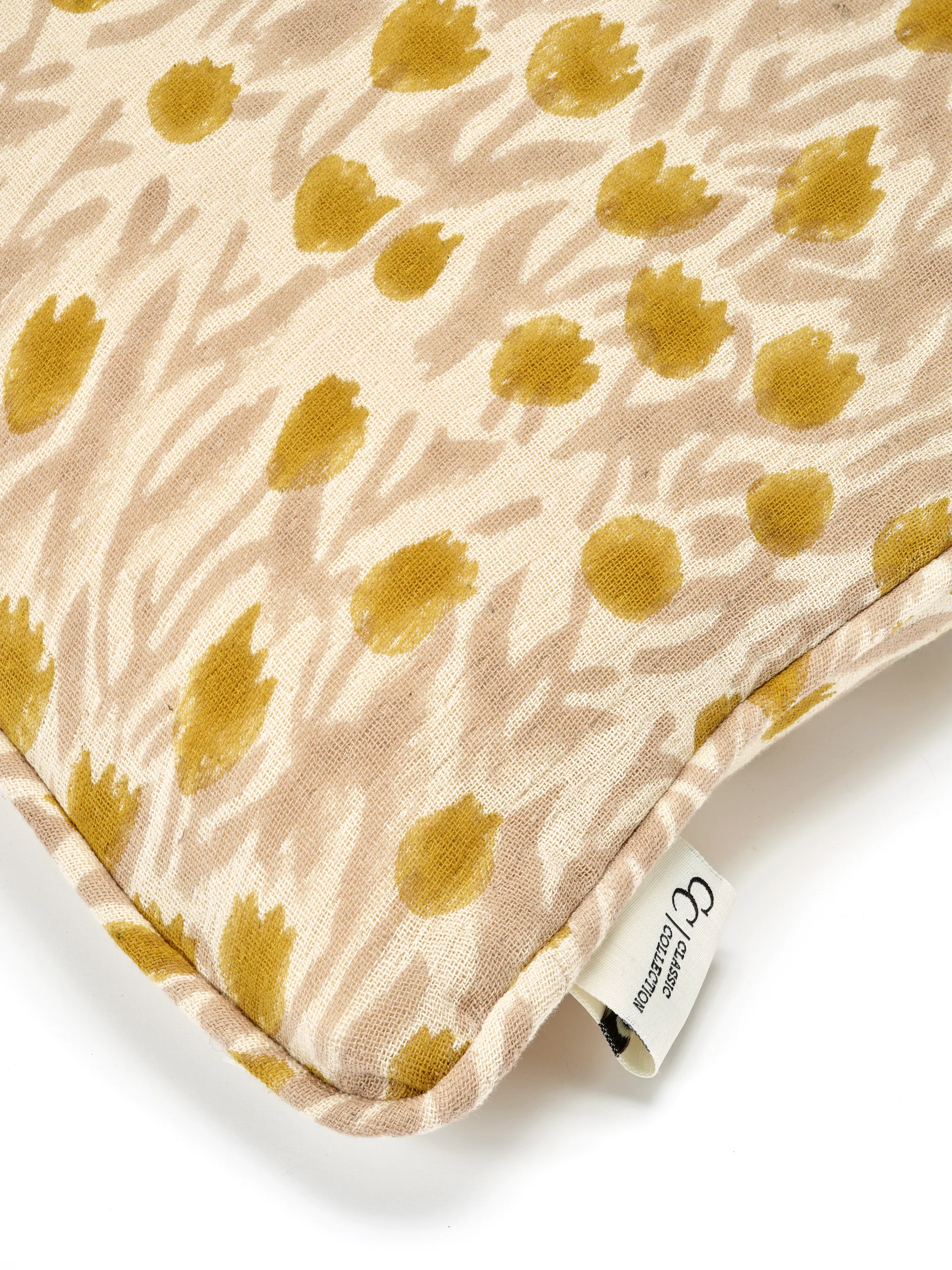 Fodera cuscino Tulip 50x50 cm, Giallo Classic Collection