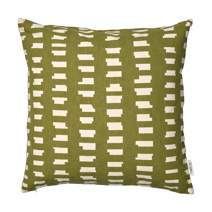 Fodera per cuscino Ikat Block 50x50 cm - Verde - Classic Collection