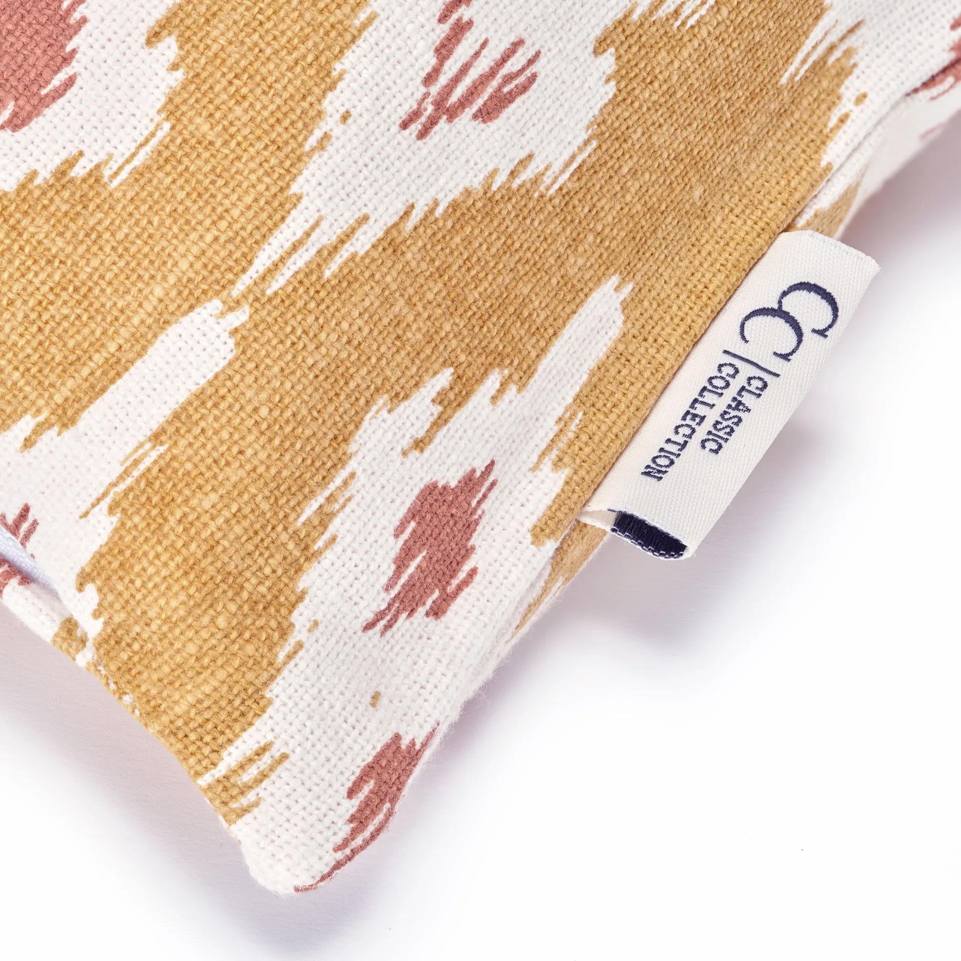 Fodera per cuscino Ikat Diamond 50x50 cm, Yellow Classic Collection