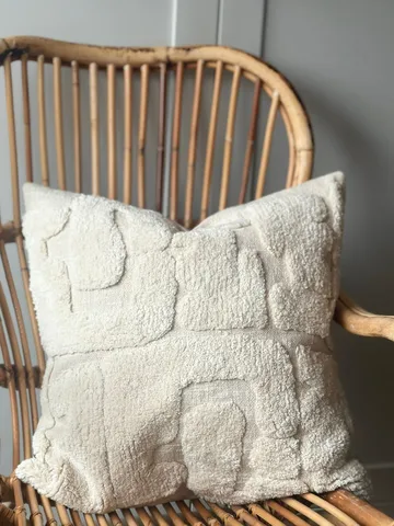 Fodera per cuscino Lumi 50x50 cm - Bianco - Classic Collection