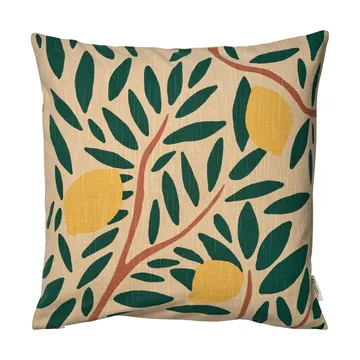 Fodera per cuscino Sunny citrus 50x50 cm - Verde scuro - Classic Collection