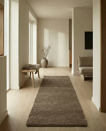 Passatoia Merino - Marrone, 80x250 cm - Classic Collection