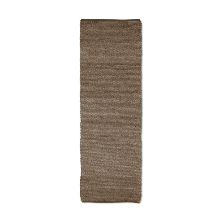 Passatoia Merino - Marrone, 80x300 cm - Classic Collection
