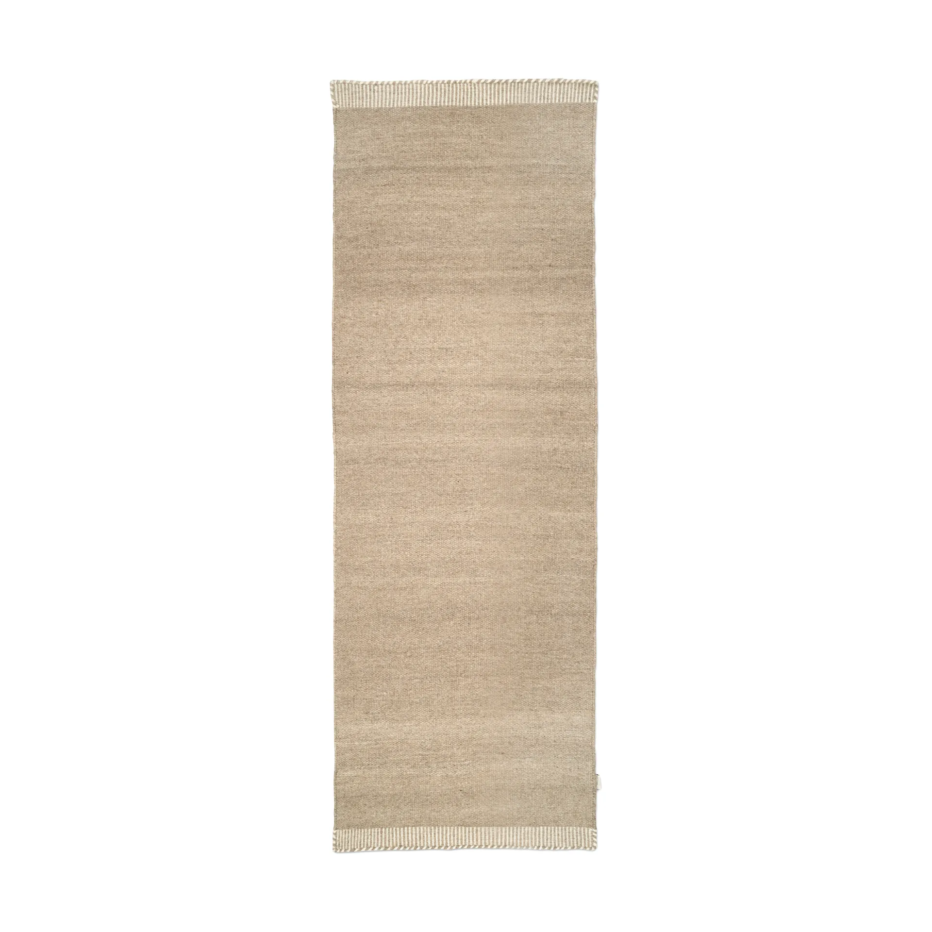 Passatoia Pure, Beige naturale, 80x250 cm Classic Collection