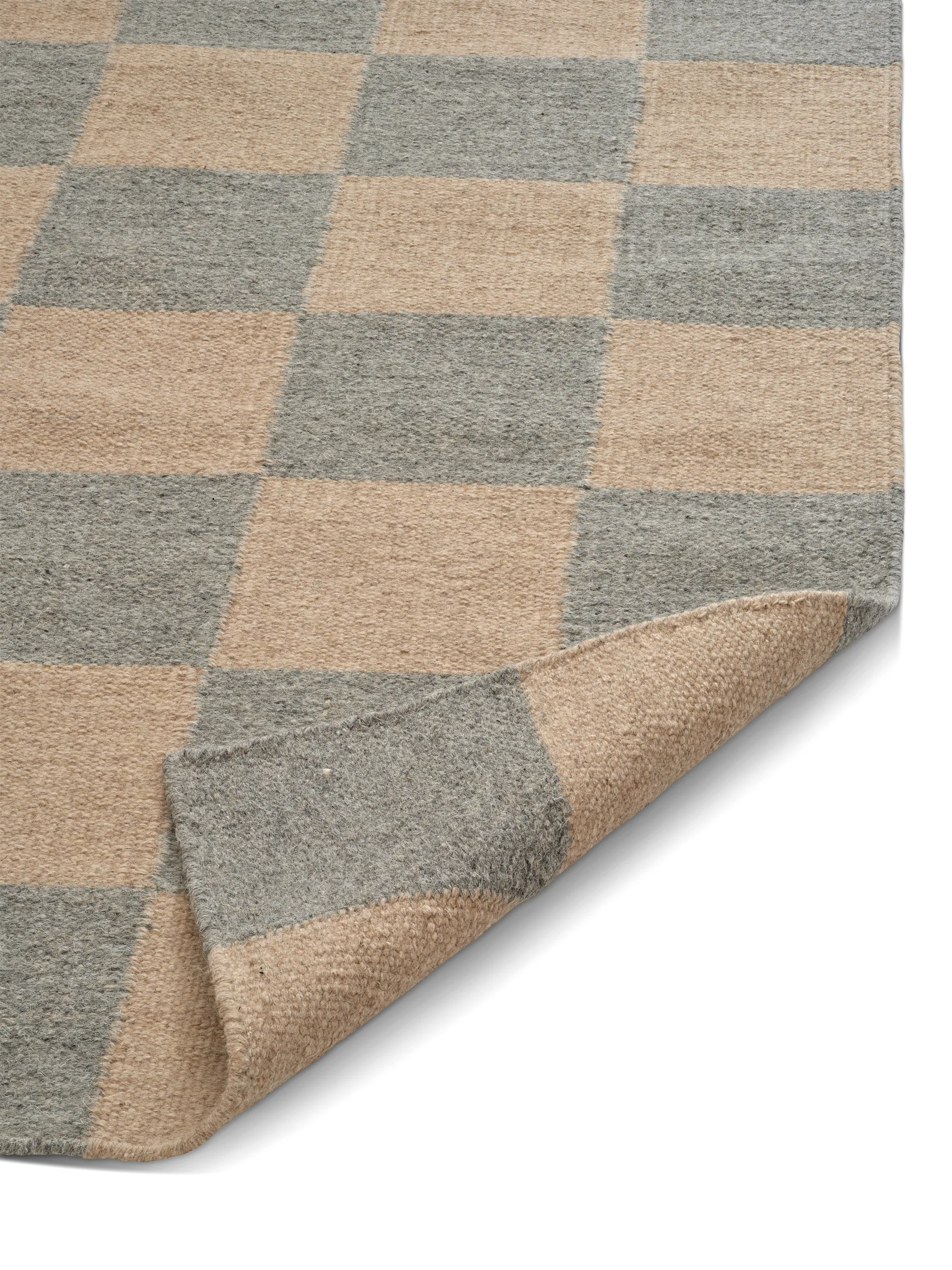Passatoia Square, Grigio-naturale, 80x240 cm Classic Collection