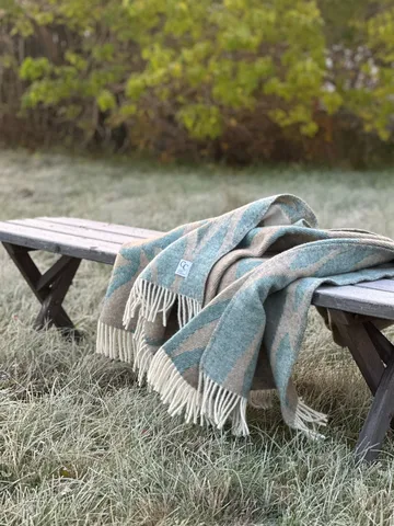 Plaid Folia 130x180 cm - Teal - Classic Collection