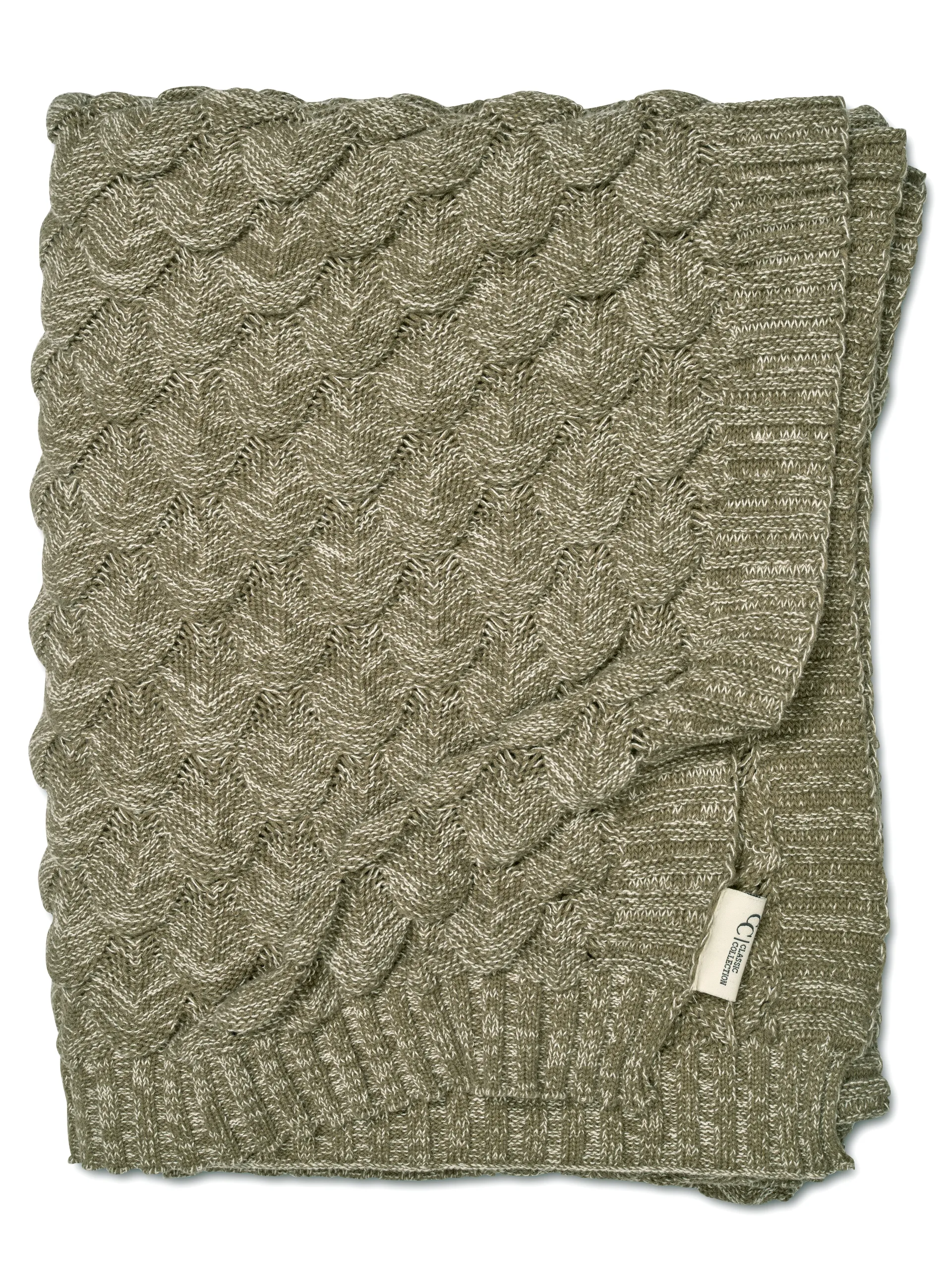 Plaid Gems 130x170 cm, Verde Classic Collection