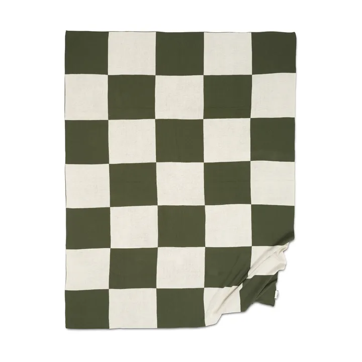 Plaid Square 130x170 cm - Verde - Classic Collection