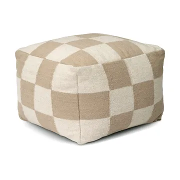 Pouf Square 50x50 cm - Bianco-naturale - Classic Collection