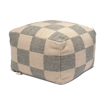 Pouf Square 50x50 cm - Grigio-naturale - Classic Collection