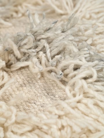 Puff Rio 55x55 cm - Avorio-mélange - Classic Collection