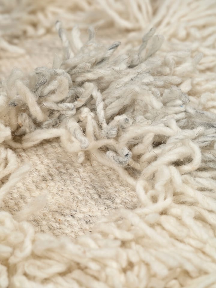 Puff Rio 55x55 cm, Avorio-mélange Classic Collection