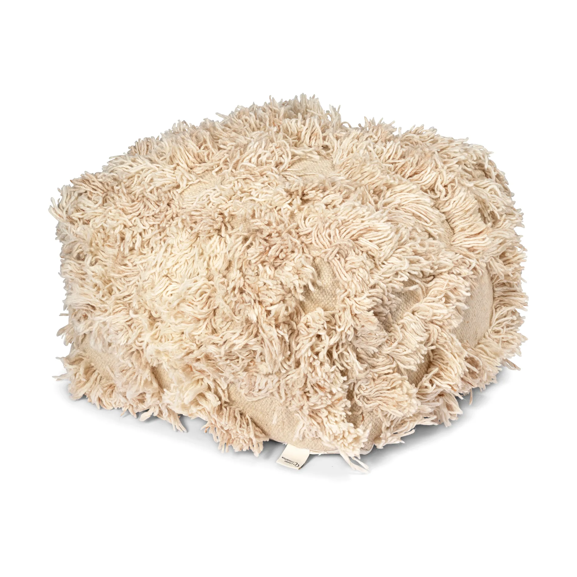 Rio pouf 55x55 cm, Beige Classic Collection