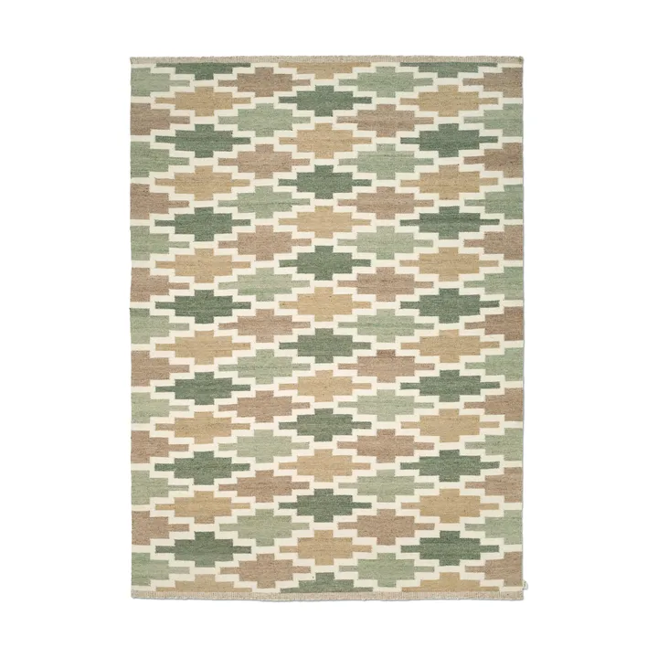Röllakan Tappeto Korsnäs - Verde beige, 170x230 cm - Classic Collection