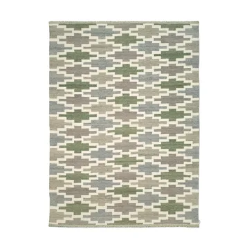 Röllakan Tappeto Korsnäs - Verde-blu, 250x350 cm - Classic Collection
