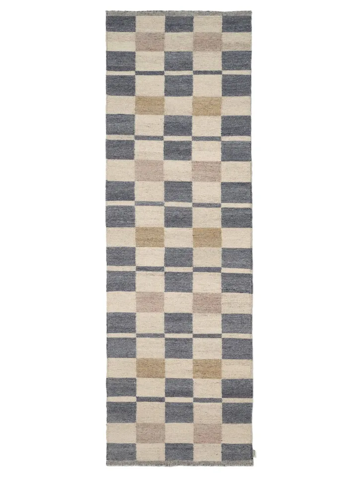 Rutvik tappeto - Blue, 80x250 cm - Classic Collection