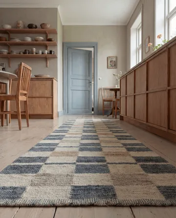 Rutvik tappeto - Blue, 80x250 cm - Classic Collection