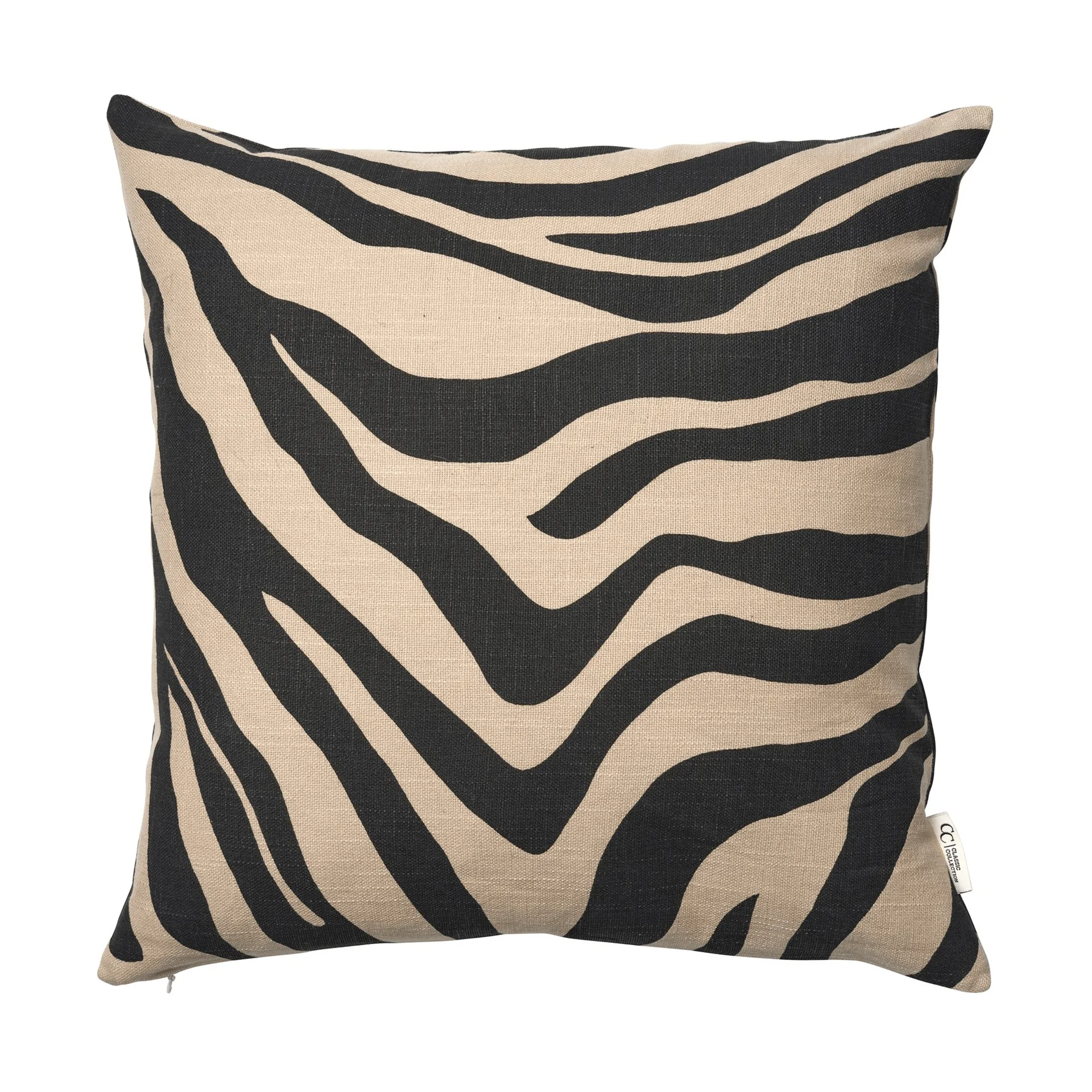 Savannah federa per cuscino, Beige-black, 50x50 cm Classic Collection