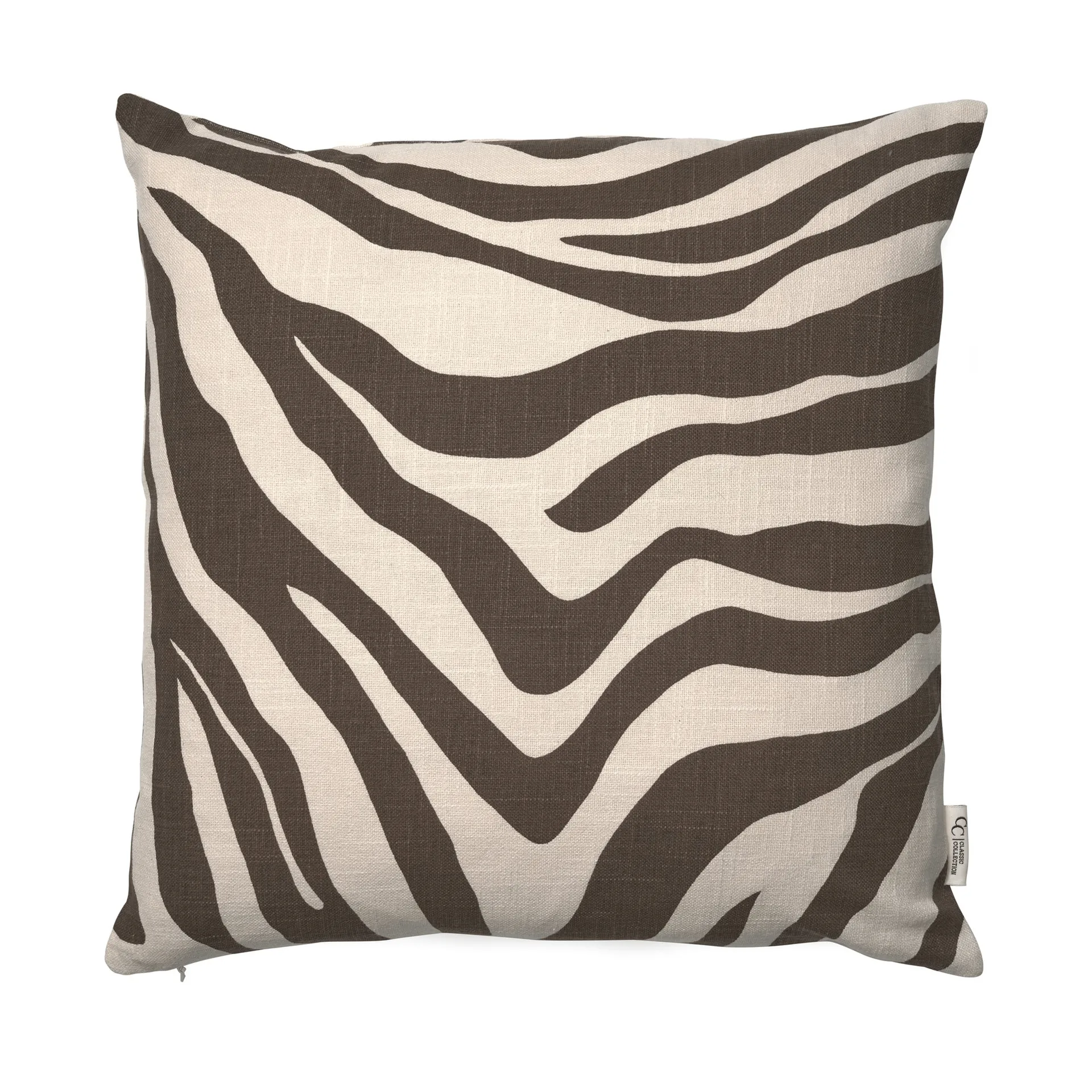 Savannah federa per cuscino, Brown-off white, 50x50 cm Classic Collection