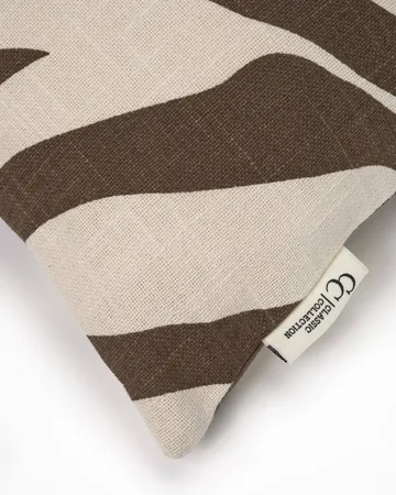 Savannah federa per cuscino - Brown-off white, 50x50 cm - Classic Collection