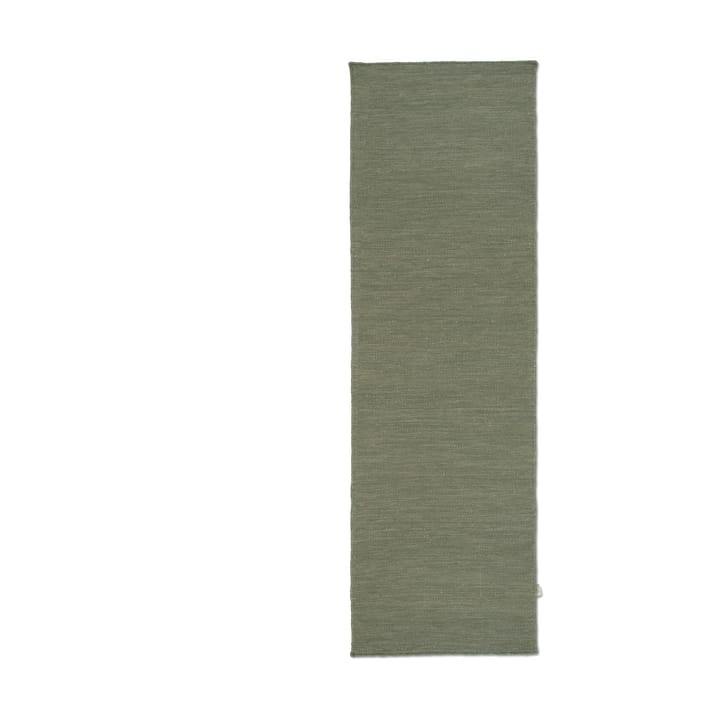 Tappeto da corridoio Plain - Verde, 80x250 cm - Classic Collection