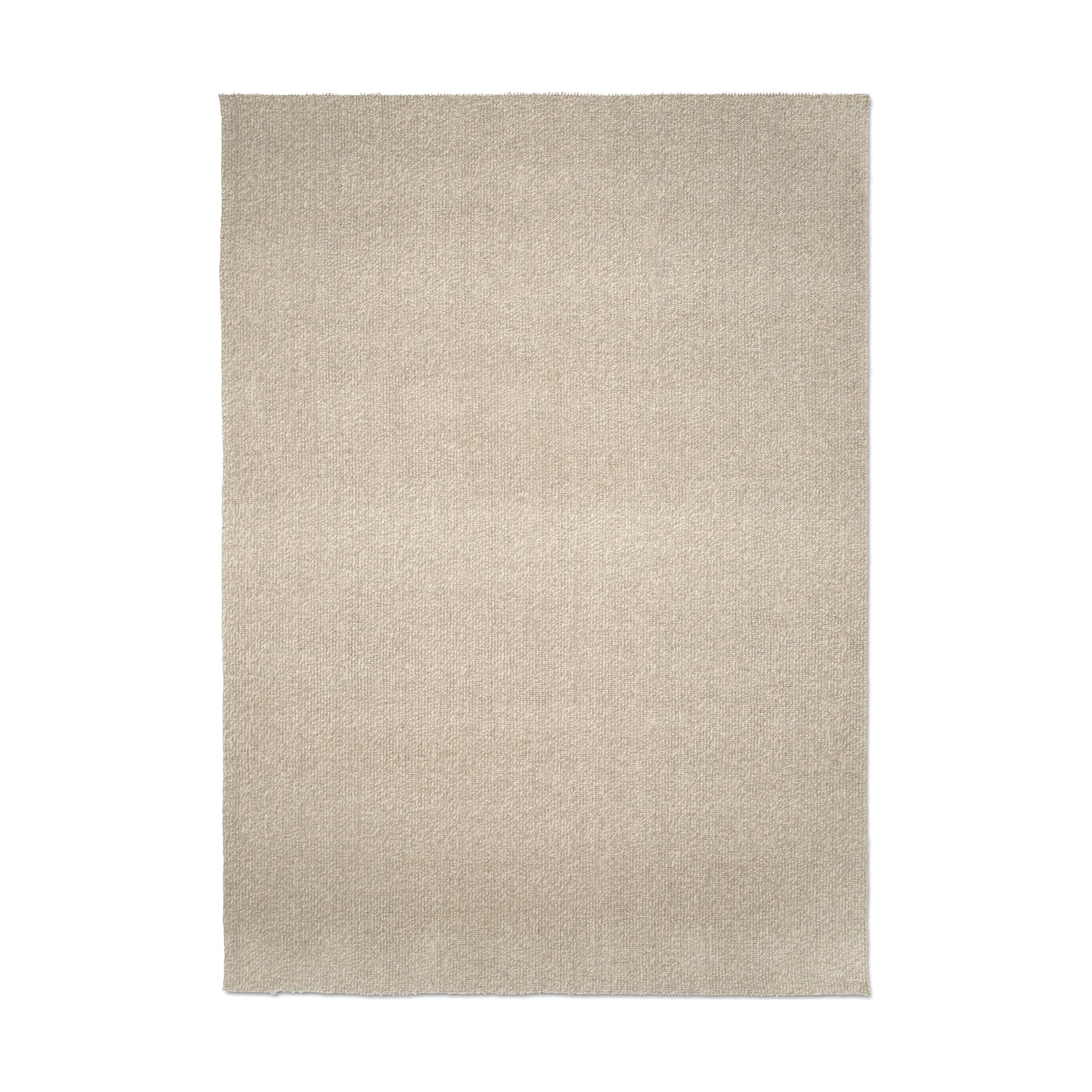 Tappeto Fjellmyr con bordatura, Beige naturale, 200x200 cm Classic Collection