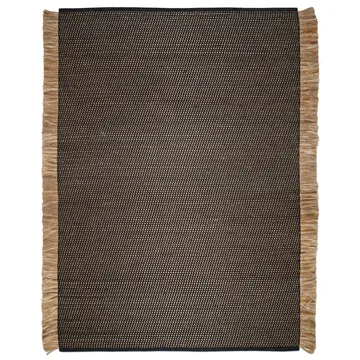 Tappeto Goa 170x230 cm - Nero-iuta - Classic Collection