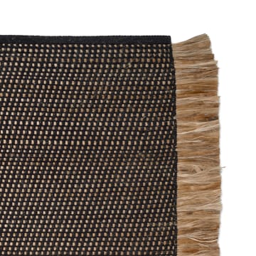 Tappeto Goa 170x230 cm - Nero-iuta - Classic Collection