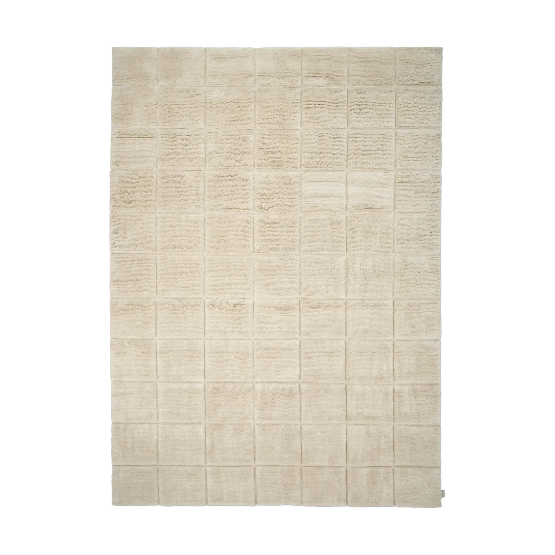Tappeto Grid, Ivory, 170x230 cm Classic Collection