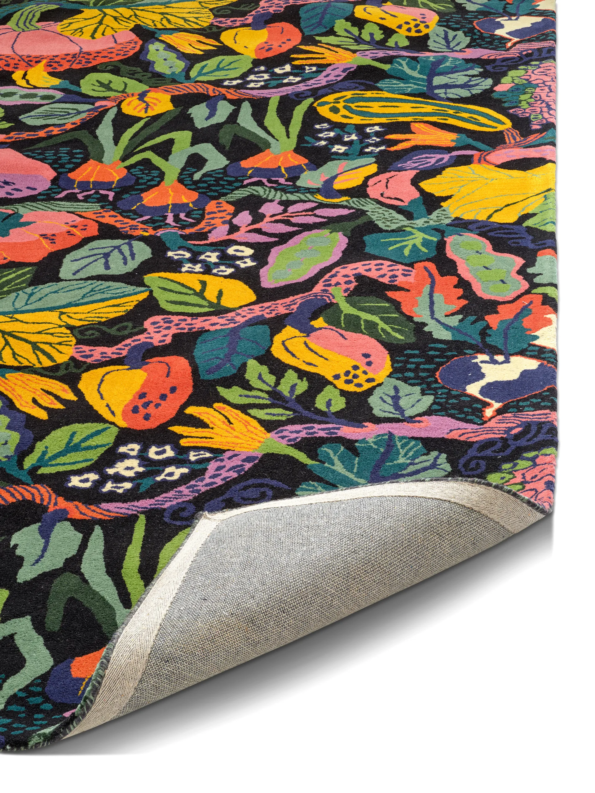 Tappeto Heritage Garden, Charcoal-multi, 170x230 cm Classic Collection