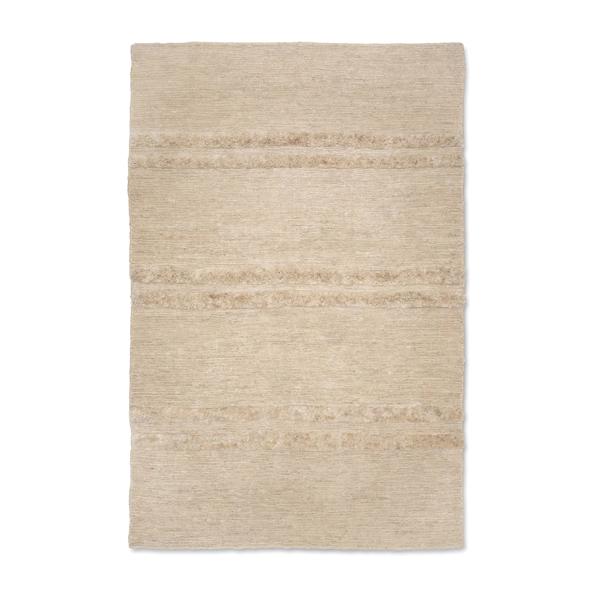 Tappeto in iuta Soumak 200x300 cm, Avorio Classic Collection