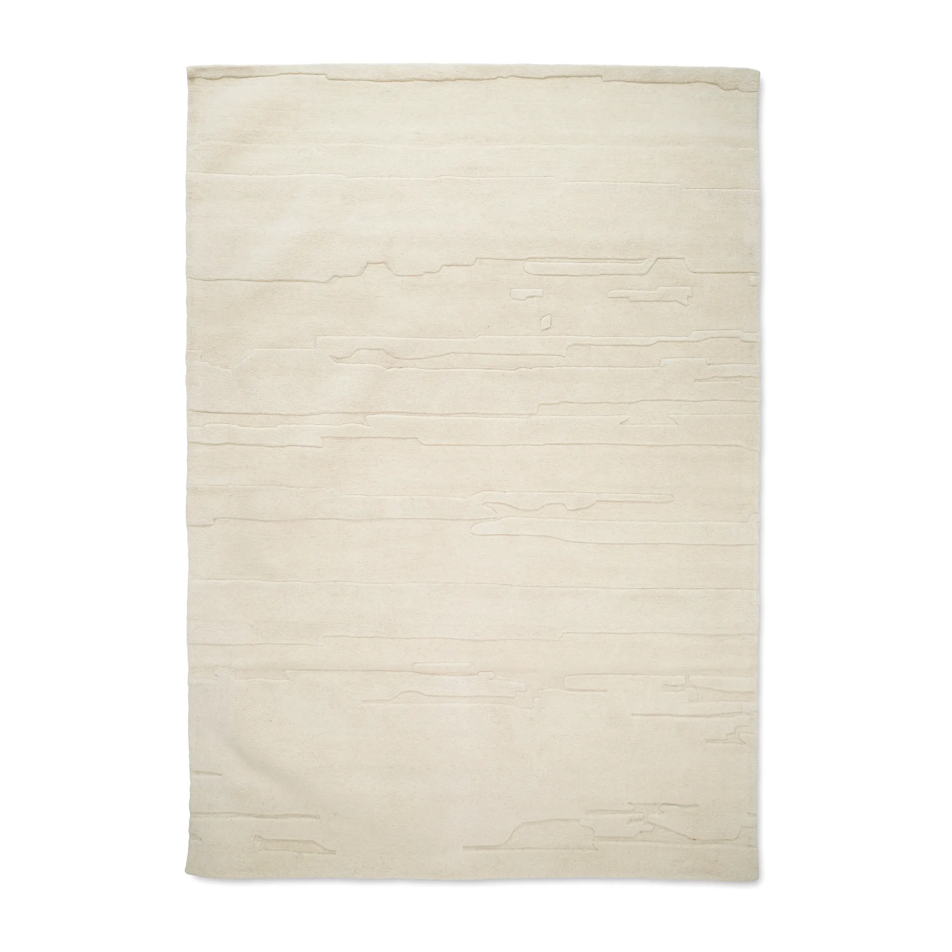 Tappeto in lana Carved, 200x300 cm, Avorio Classic Collection